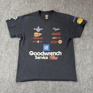 Vintage‎ Dale Earnhardt Shirt Mens XL NASCAR Racing Goodwrench Service Plus 90s